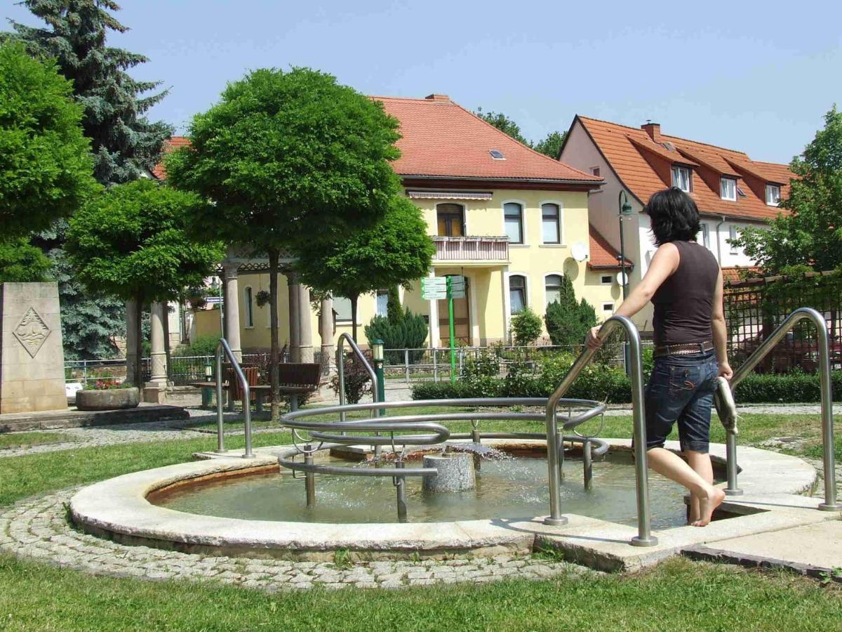 Ferienhaus Herztor Bad Bibra Esterno foto